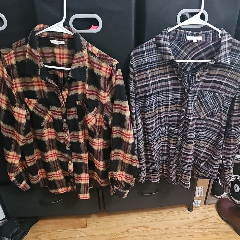Maurices Flannel Bundle Size L